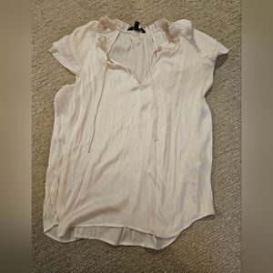 Banana Republic Light Cream Blouse